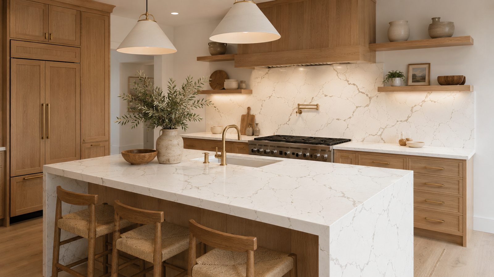 Warm Wood Kitchen