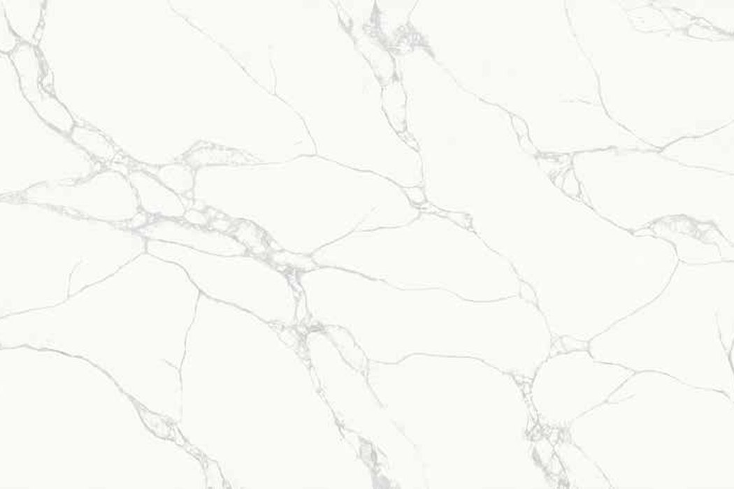 Imperial Bianco engineered quartz slab